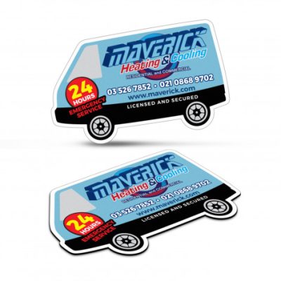 Fridge Magnet 90 x 55mm - Van Shape (TUA112308)