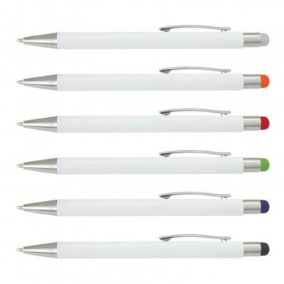 Lancer Stylus Pen - White Barrel (TUA117120)