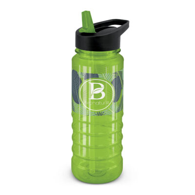 Triton Bottle Black Lid – Rotary Screen Print (TUA118811)