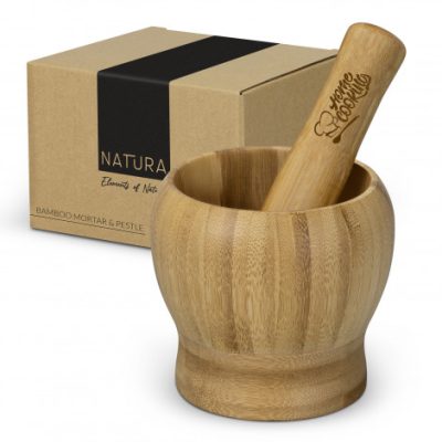 NATURA Bamboo Mortar and Pestle (TUA122271)