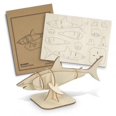 BRANDCRAFT Shark Wooden Model (TUA126734)