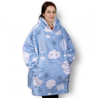 Full Colour Blanket Hoodie (TUA127224)