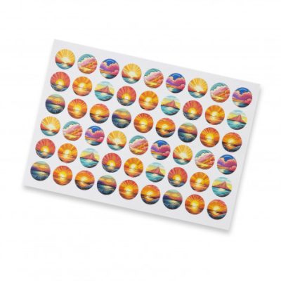 Sticker Sheet 26mm Circle - Matte (TUA127923)