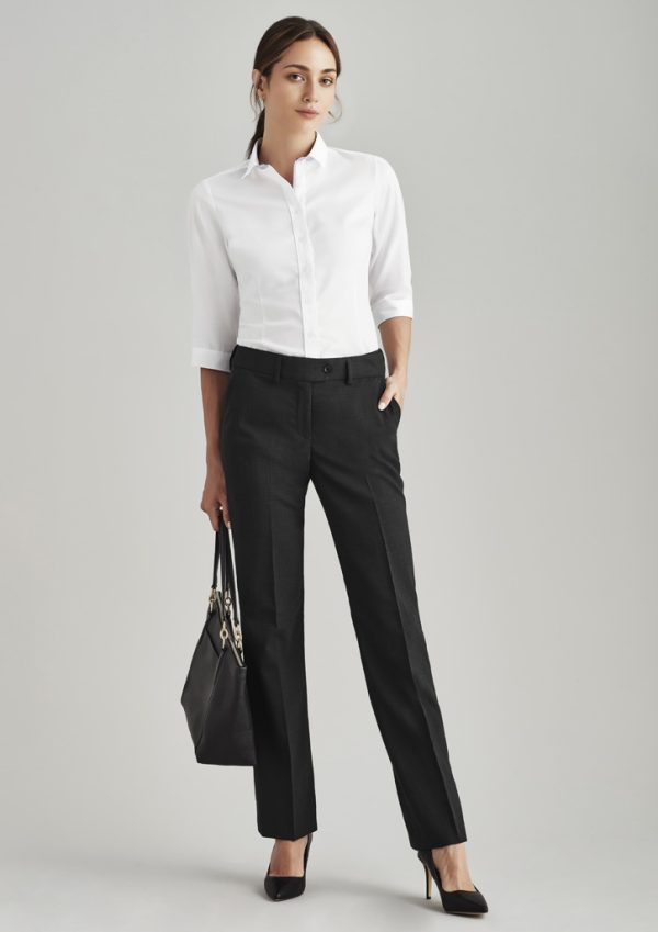 Womens Comfort Wool Stretch Adjustable Waist Pant (FBIZ14015)