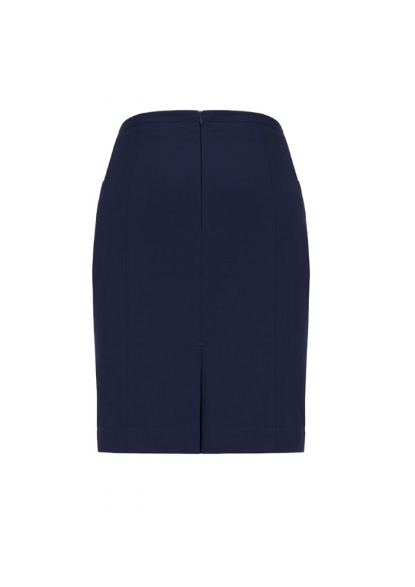 Womens Siena Front Pleat Detail Straight Skirt (FBIZ20720)