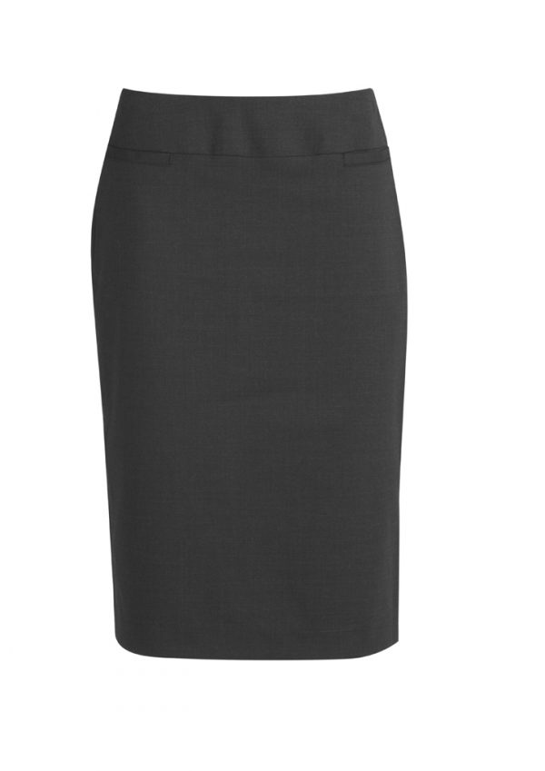 Womens Comfort Wool Stretch Relaxed Fit Lined Skirt (FBIZ24011)