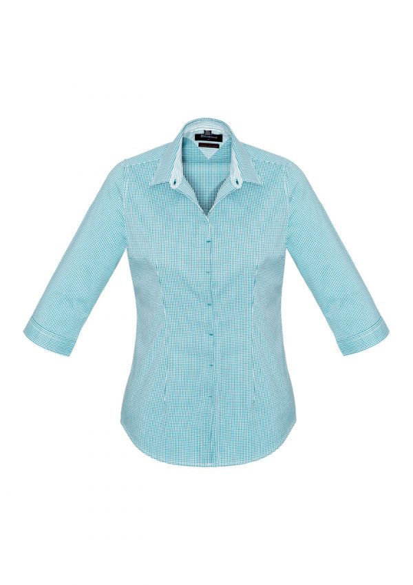 Womens Newport 3/4 Sleeve Shirt (FBIZ42511)