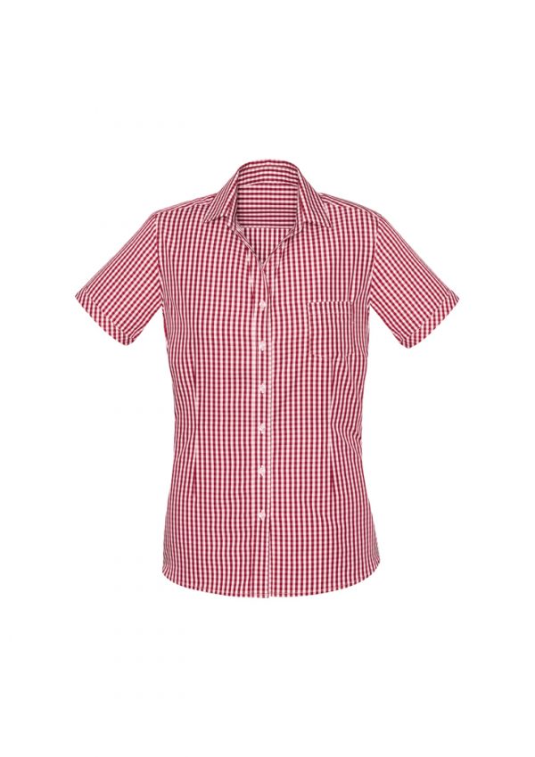 Womens Springfield Short Sleeve Shirt (FBIZ43412)