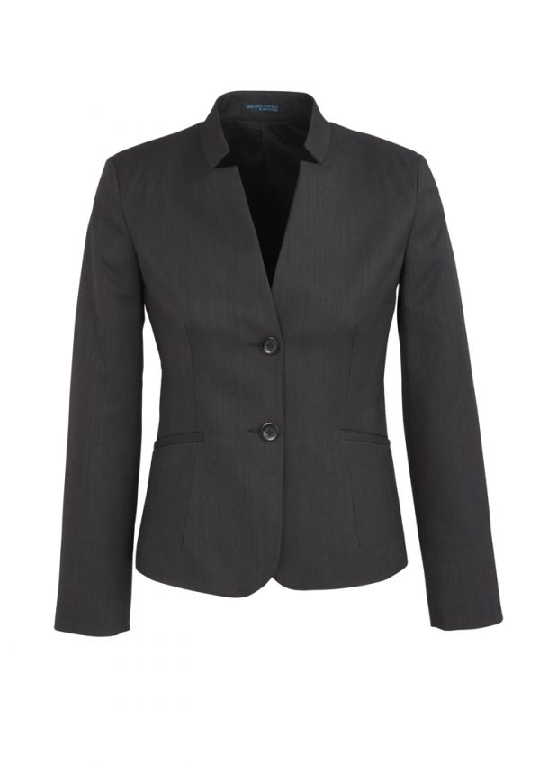 Womens Cool Stretch Short Jacket with Reverse Lapel (FBIZ60113)