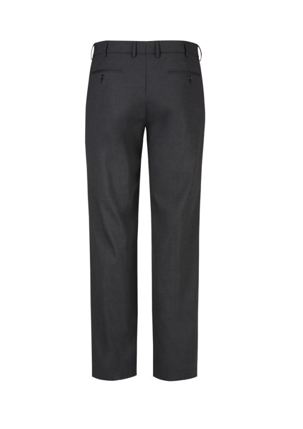 Mens Comfort Wool Stretch Flat Front Pant (FBIZ74012)