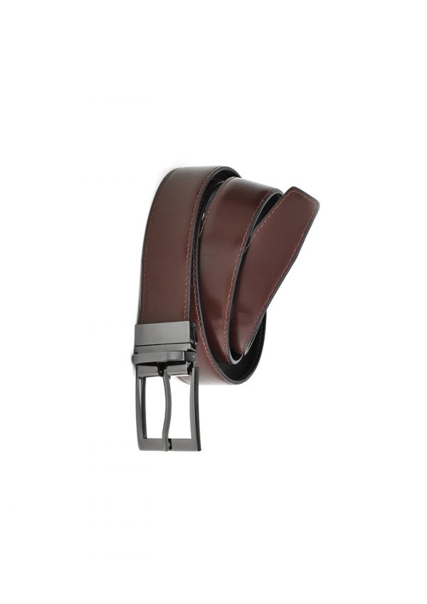 Mens Leather Reversible Belt (FBIZ99300)