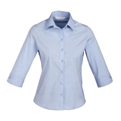 Ladies Chevron 3/4 Sleeve Shirt (FBIZS122LT)