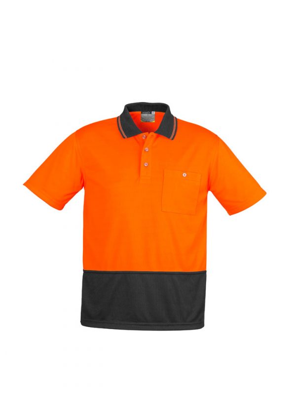 Unisex Hi Vis Basic Short Sleeve Polo (FBIZZH231)