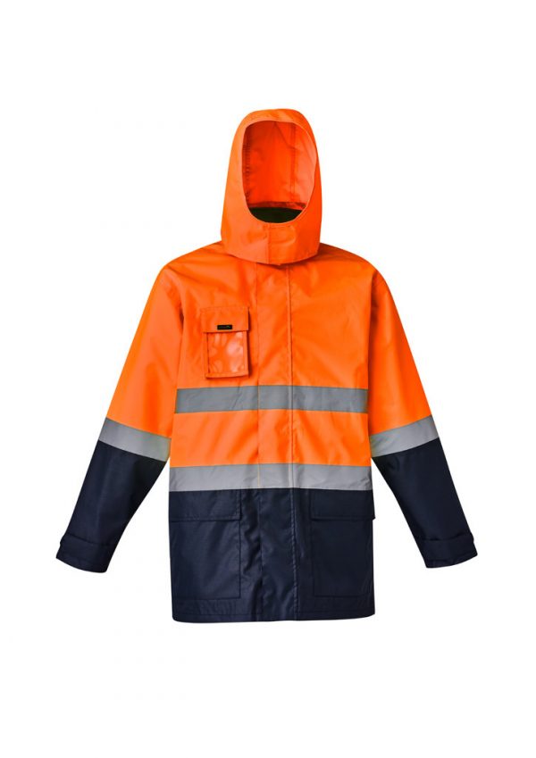 Mens Hi Vis Basic 4 In 1 Waterproof Jacket (FBIZZJ220)