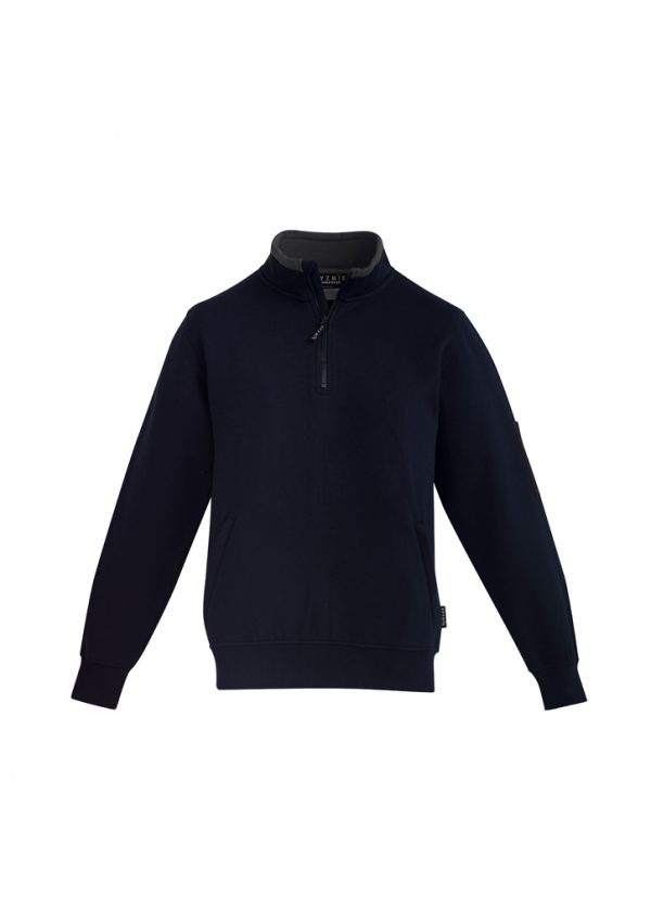Unisex 1/4 Zip Brushed Fleece Pullover (FBIZZT366)