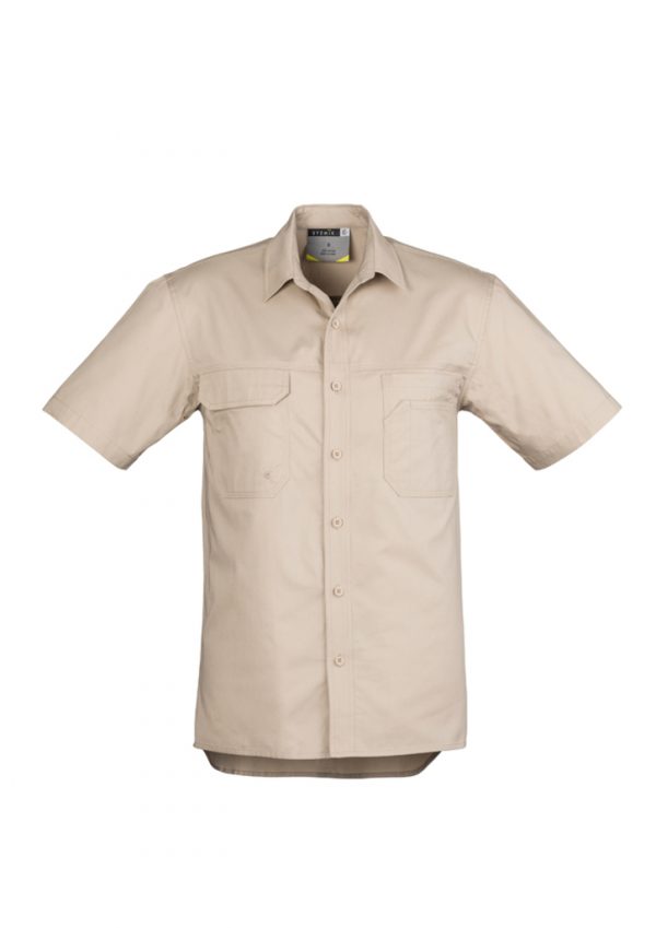 Mens Lightweight Tradie Short Sleeve Shirt (FBIZZW120)