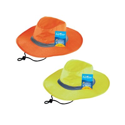 Hi Vis Reflector Safety Hat (PRIME3900)