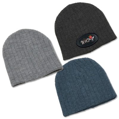 Heather Cable Knit Beanie (PRIME4455)
