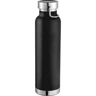 Thor Copper Vacuum Insulated Bottle - Black (BMV4075BK)