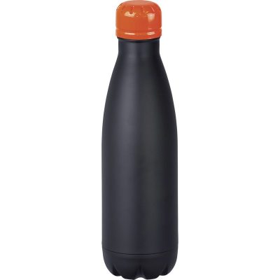 Mix-n-Match Copper Vacuum Insulated Bottle - Black/Orange (BMV4099BK/OR)