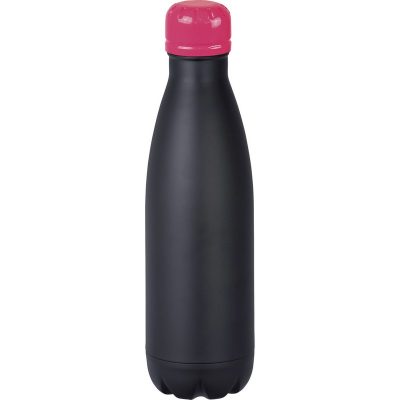 Mix-n-Match Copper Vacuum Insulated Bottle - Black/Pink (BMV4099BK/PK)