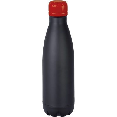 Mix-n-Match Copper Vacuum Insulated Bottle - Black/Red (BMV4099BK/RD)