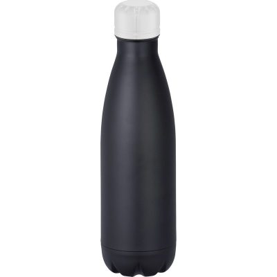 Mix-n-Match Copper Vacuum Insulated Bottle - Black/White (BMV4099BK/WH)