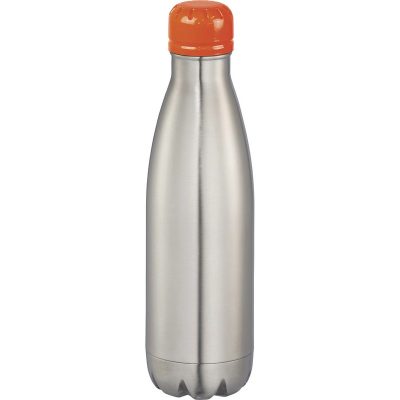 Mix-n-Match Copper Vacuum Insulated Bottle - Silver/Orange (BMV4099SL/OR)