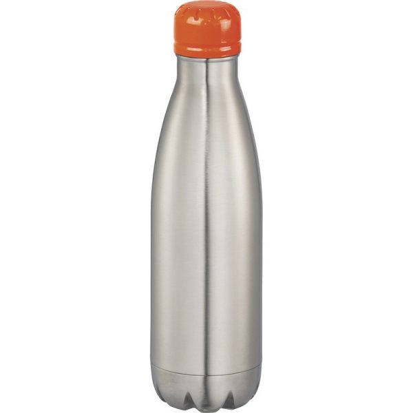 Mix-n-Match Copper Vacuum Insulated Bottle - Silver/Orange (BMV4099SL/OR)