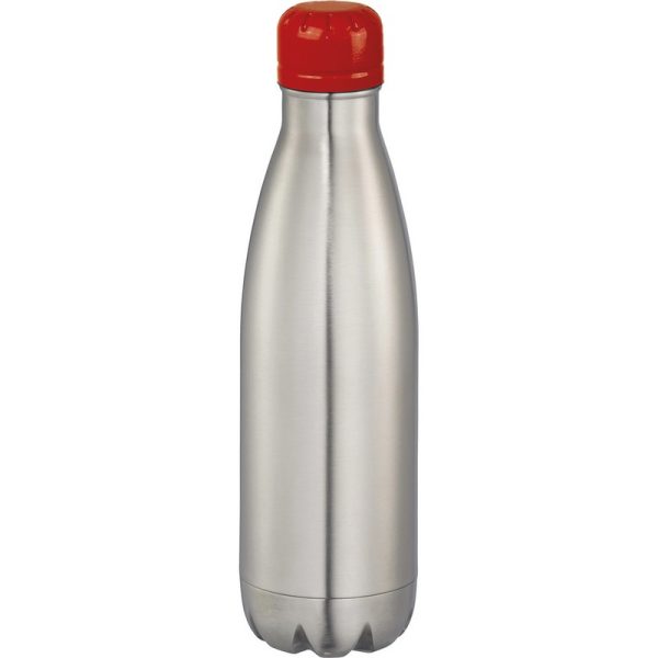 Mix-n-Match Copper Vacuum Insulated Bottle - Silver/Red (BMV4099SL/RD)