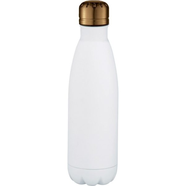 Mix-n-Match Copper Vacuum Insulated Bottle - White/Copper (BMV4099WH/CO)