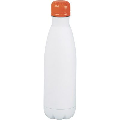 Mix-n-Match Copper Vacuum Insulated Bottle - White/Orange (BMV4099WH/OR)