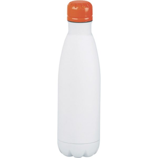 Mix-n-Match Copper Vacuum Insulated Bottle - White/Orange (BMV4099WH/OR)