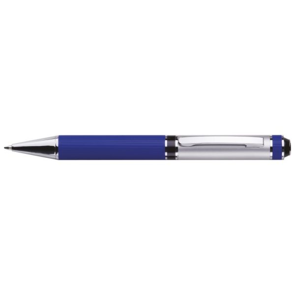 Domain Series - Metal Twist Action Ballpoint Pen - Blue (BMV692BL)