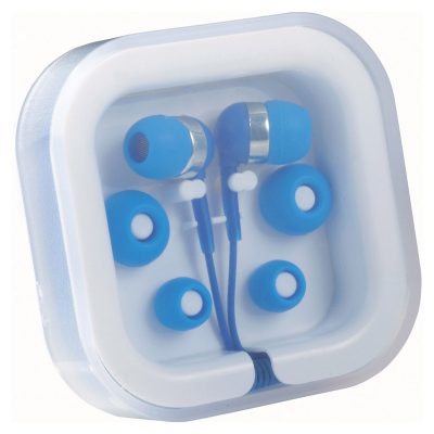 Ear Buds in Case Organiser - Blue (BMV7744BL)