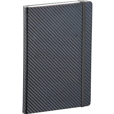 Ambassador Carbon Fibre 5×7 JournalBook (BMV9135BK)