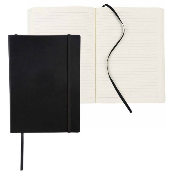 Pedova Large Soft Bound JournalBook - Black (BMVJB1006BK)