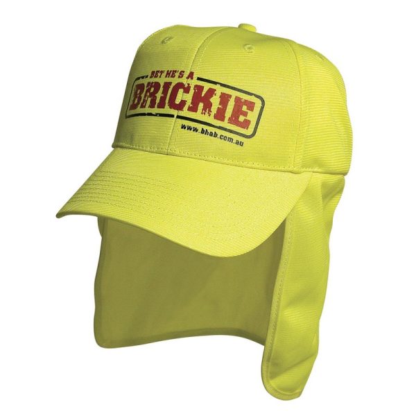 Luminescent Safety Cap with Flap (HEAD3023)