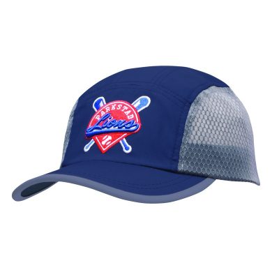 Sports Rip Stop Cap with Mesh Side Panels (HEAD4003)