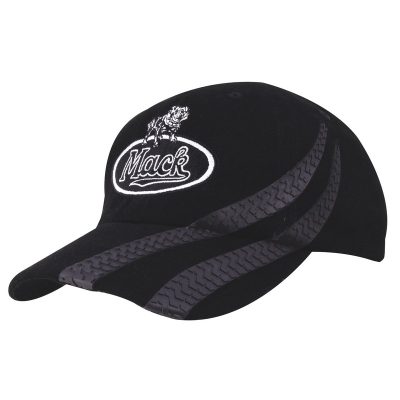 Brushed Heavy Cotton Cap with Tyre Tracks (HEAD4015)