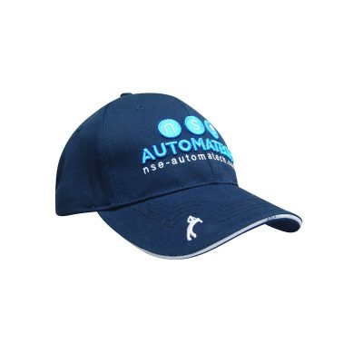 Chino Twill Golf Cap with Peak Embroidery (HEAD4118)
