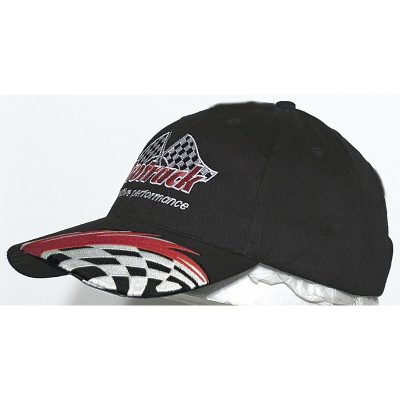 Brushed Cotton Cap with Swoosh & Check Embroidery (HEAD4183)