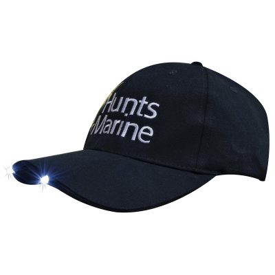 Brushed Heavy Cotton Cap with Led Lights in Peak (HEAD4202)