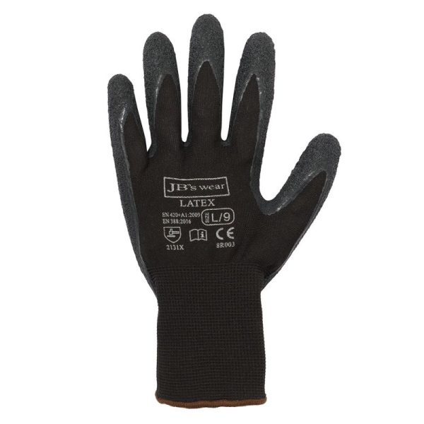 Black Latex Glove (12 Pack) (JBSJBS8R003)