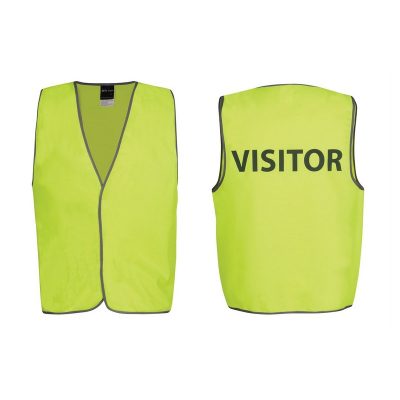 Hi Vis Safety Vest Visitor (JBSJBS6HVS7)