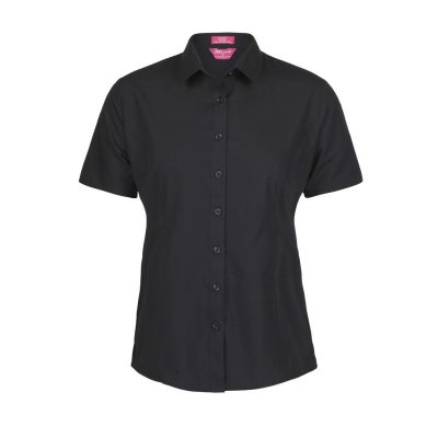Ladies Classic S/S Poplin Shirt (JBSJBS4PS1S)