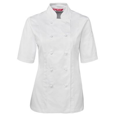 Ladies S/S Chef's Jacket (JBSJBS5CJ21)