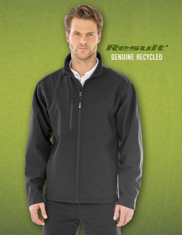 R900M Result Adult Printable Recycled 3-Layer Softshell Jacket (PREMR900M)