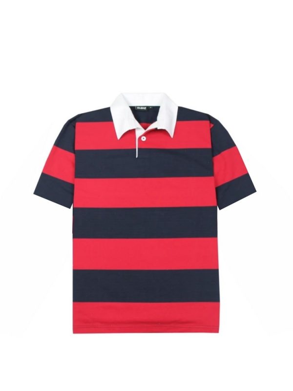 Short-Sleeved Striped Rugby Jersey (BANBSS-RJS)