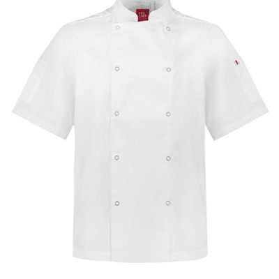 Mens Zest Short Sleeve Chef Jacket (FBIZCH232MS)
